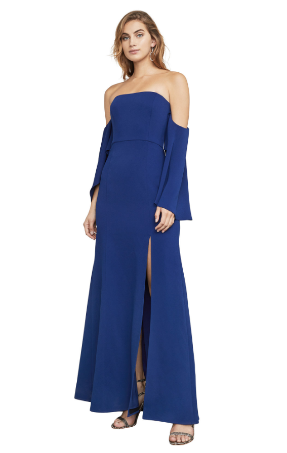 Simone Off-The-Shoulder Gown