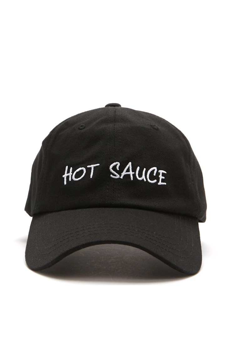 Men Hot Sauce Graphic Dad Hat
