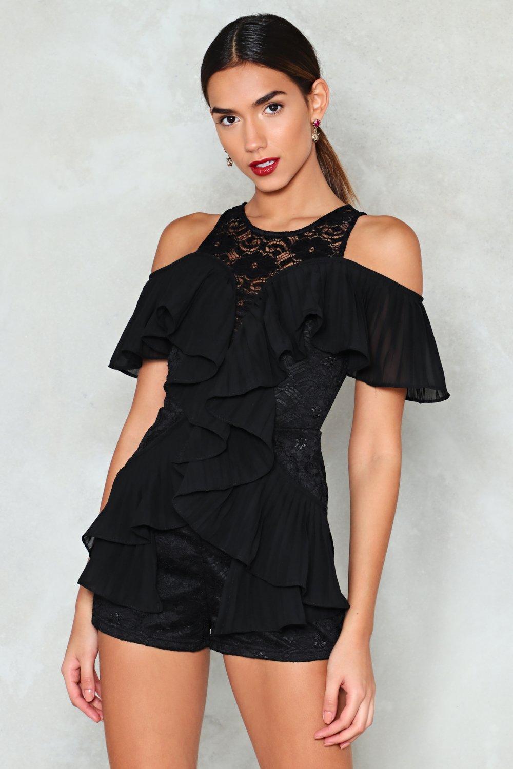 Got to Be Real Ruffle Romper