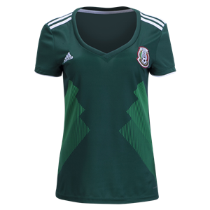 Mexico 2018 Women’s Home Jersey by adidas