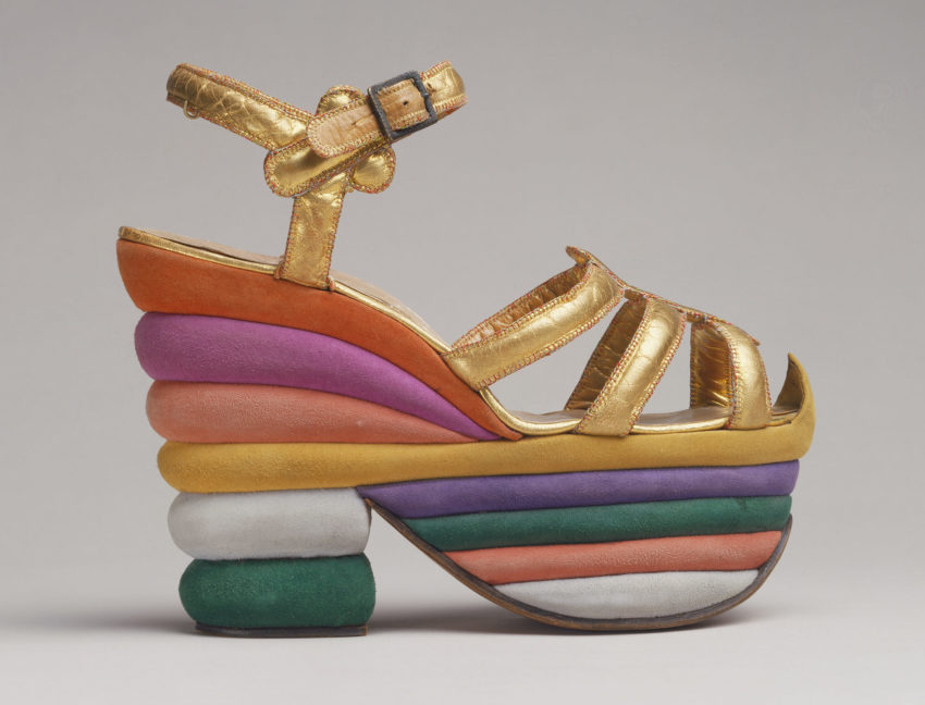 Salvatore Ferragamo 1930's Platform Shoe