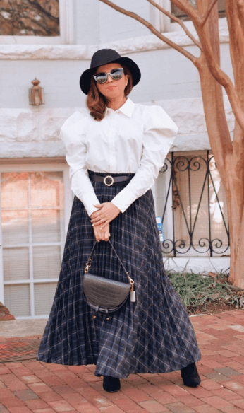 Marisol long skirt outfit