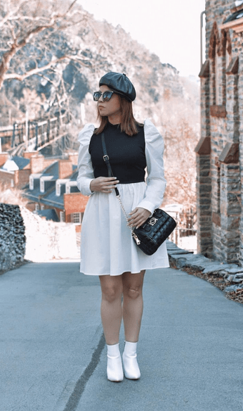 Marisol white dress outfit